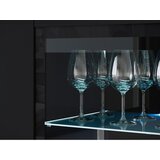 P & B Visoka Komoda Vera 120, Črna, Led | Shoptok.si