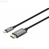 MH adapter kabel 4K 60Hz USB-C to HDMI 1m crni Cijene