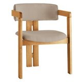 Hanah home Trpezarijska stolica 58x76x49cm Hrast-Krem Slike