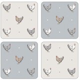 Cooksmart ® Komplet 4 podstavkov Farmer Cork Cene