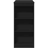 vidaXL Barski stol s držačima crni 95x47x103,5 cm konstruirano drvo | shoptok.hr