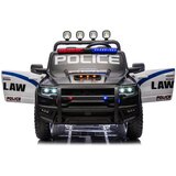  Licencirani policijski avto na akumulator RAM ZB629-P 4x4 - dvosedež - črn | Shoptok.si