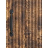  Kreveta Dimljeni hrast 33 x 34,5 x 87 cm Konstruirano drvo | shoptok.hr