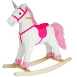  Konjić za ljuljanje Jednorog 74 cm - bijeli | shoptok.hr