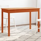  Blagovaonski stol voštano smeđi 110x55x75 cm masivna borovina | shoptok.hr