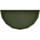 vidaXL Cvetlično korito Oljčno zelena 120 x 60 x 50 cm Jeklo | Shoptok.si