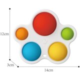 Woopie baby senzorna igračka antistres grickalica pop it montessori | shoptok.hr
