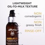 Apivita Cleansing Micellar Oil čistilno olje za odstranjevanje ličil 150 ml | Shoptok.si
