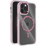 AVIZAR Ohišje MagSafe za iPhone 11 Pro Silicone Glitter, Roza, (5000010385) | Shoptok.si