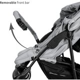 Lorelli kolica za blizance Twin, Black | shoptok.hr
