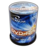  DVD-R TITANUM 4,7 GB X16, CAKE BOX 100 kom, 1310 Cijene