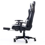 stolica ByteZone CARBON crno/bela