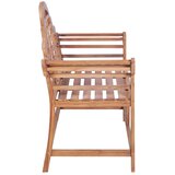  Vrtna klupa 127 x 58,5 x 92,5 cm od masivne tikovine | Eponuda.ba