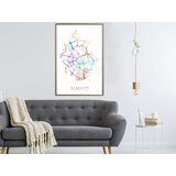  Poster - City Map: Madrid (Colour) 20x30 | shoptok.hr