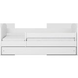  Drveni dječji krevet Classic 2 s ladicom - bijeli - 180x80 cm - Bez madraca | shoptok.hr