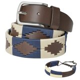 Pelpe Pasovi POLO Cinturón estilo argentino Beige Bež | Shoptok.si