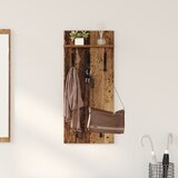 vidaXL Vješalica za kapute na zidu Staro drvo 90 x 40 x 10 cm | shoptok.hr