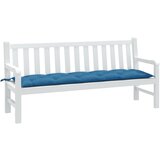 vidaXL Blazina za vrtno klop melanž modra 180x50x7 cm blago Cene