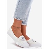 Lee Cooper Ladies Sneakers With Embroidery White | Shoptok.si
