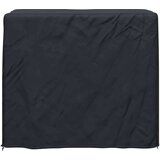 vidaXL Pokrov za vanjski namještaj Crna 122 x 61 x 106 cm 210D tkanina | shoptok.hr