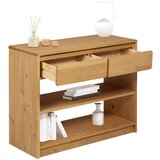  Konzolni stol SAUDA boja hrasta 89,5 x 36,5 x 73 cm od borovine | Eponuda.ba