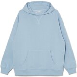 Cropp - Pulover s kapuco - Modra Cene