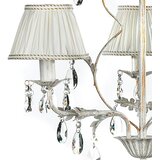 Lesnina XXXL KRISTALNA VISEČA SVETILKA 60/105 cm E14 | Shoptok.si