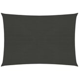  Jedro za zaštitu od sunca 160 g/m² antracit 2,5 x 3 m HDPE | shoptok.hr