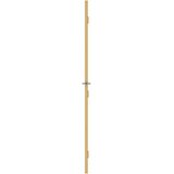 Sobna vrata tanka zlatna 93x201,5 cm kaljeno staklo i aluminij | shoptok.hr