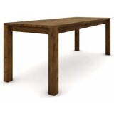  Hrastov stol 200 x 80 cm, crni | shoptok.hr