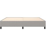  Za krevet s oprugama svjetlosivi 200x200 cm od tkanine | shoptok.hr
