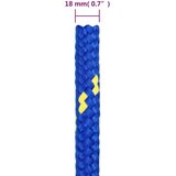  Brodski konop plavi 18 mm 25 m od polipropilena | shoptok.hr