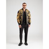 Versace Jeans Couture Prijelazna jakna zlatno žuta / crna | shoptok.hr