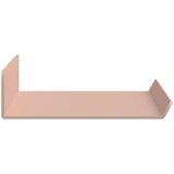  Lebdeća polica Zidne 4 pcs Ružičasta 30 x 9 x 2,5 cm Čelik | Eponuda.com
