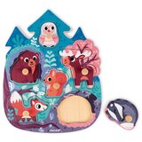 Janod lesena sestavljanka happy forest | Shoptok.si