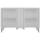 Hanah home Konzola Anka 120 White Silver | Eponuda.com