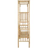  Vrtni luk s klupom Prirodna 115 x 50 x 205 cm Bambus | shoptok.hr