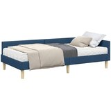  Kutni krevetni okvir s madracem Ostalo 2 kom. Plava tkanina | shoptok.hr