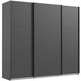 MID.YOU omara z drsnimi vrati, barve grafita | Shoptok.si