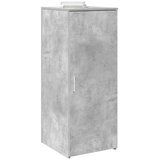 Ormarić za pohranu boja betona 40x45x103,5 cm konstruirano drvo | shoptok.hr