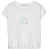 Calvin Klein Jeans Majice s kratkimi rokavi - Bela | Shoptok.si