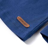  Dječja majica dugih rukava traper-plava 128 | shoptok.hr