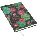 Goldbuch bilježnica bez linija sa tvrdim koricama A5 Tropical Leaves Green | shoptok.hr