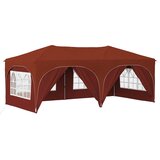  Rastezljivi šator za zabave 575 x 288 x 245 cm Terakota | shoptok.hr