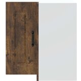  Kuhinjska stenska kotna omarica Kalmar dimljen hrast inž. les, (22010512) | Shoptok.si