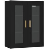 Viseći zidni ormarić crni 69,5 x 34 x 90 cm | shoptok.hr