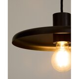 Kave Home Črna viseča svetilka s kovinskim senčilom Nuvira – | Shoptok.si