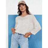 DStreet Sweter damski ażurowy ANNIS beżowy | shoptok.hr