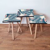 Hanah home set klub stočića 3Shp347, 3 komada, Smeđa | ePonuda.com