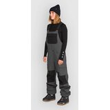 Volcom Creston 3D Stretch Bib Pants dark grey Cene
